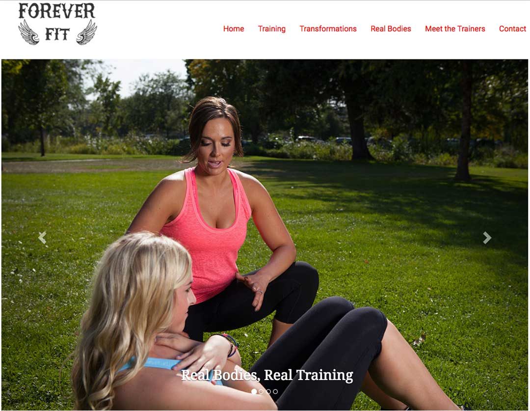 Forever Fit Website