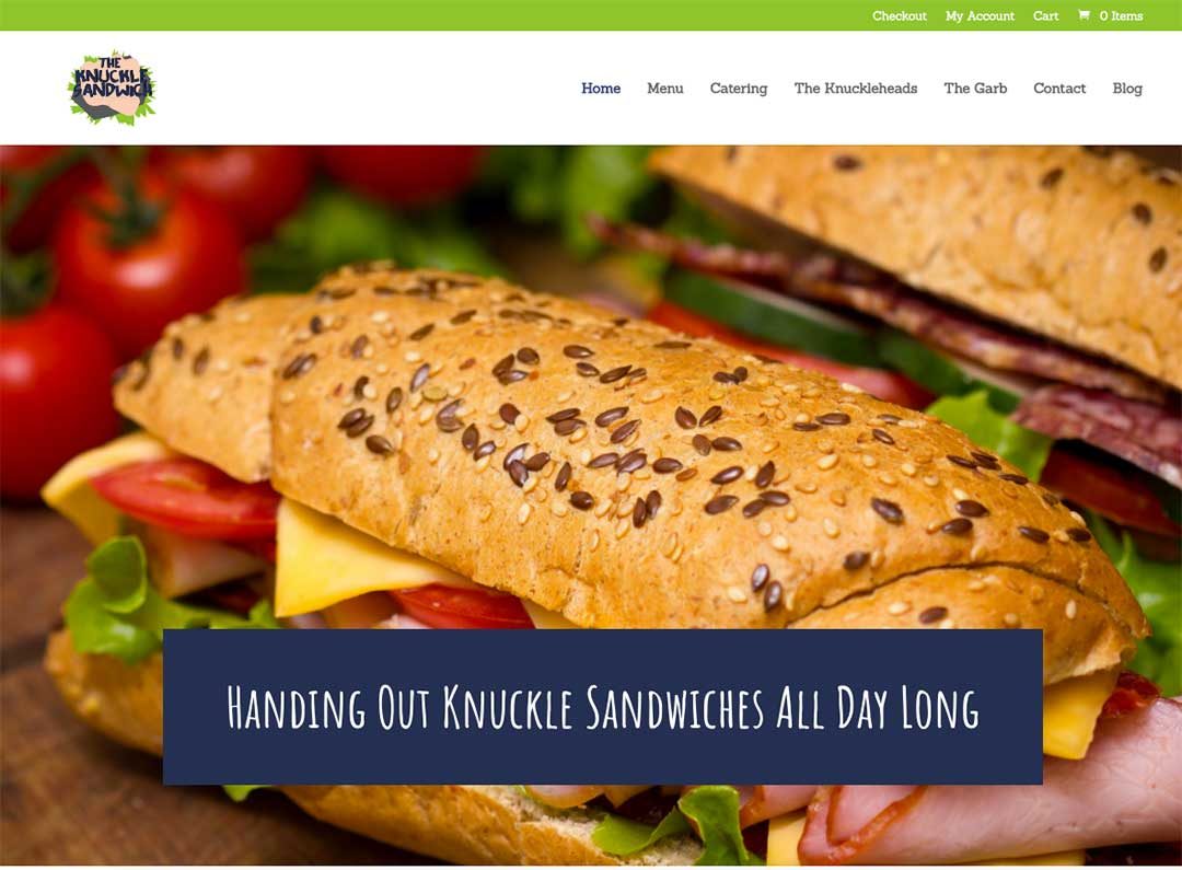 Knuckle Sandwich Website